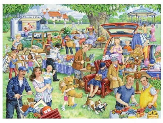 House of Puzzels Car Boot Sale