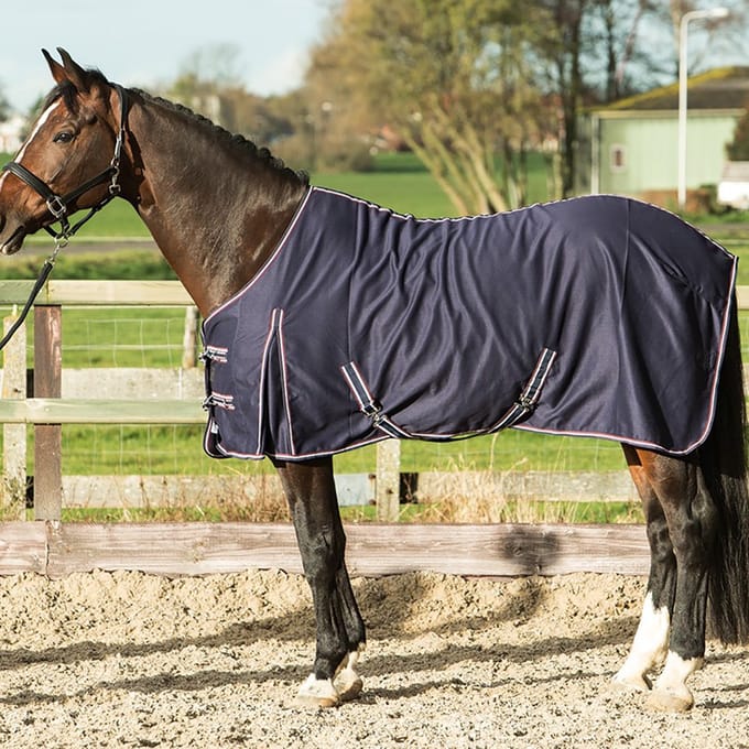 Harry's Horse Zomerdeken polycotton NAVY 175cm