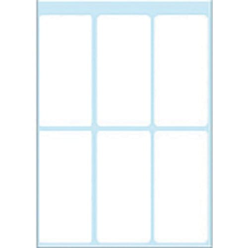 Haza Original Etiketten Vierkant 42 Stuks 26 X 54 Mm Wit