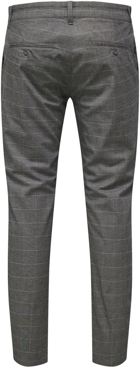 ONSMARK TAP PANT CHECK GD 9638 - Grey Pinstripe