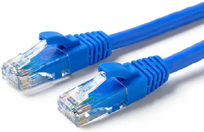 Internetkabel - 2 meter - CAT6 - Netwerkkabel (1000Mbps) - Blauw - UTP kabel - RJ45 - UTP kabel