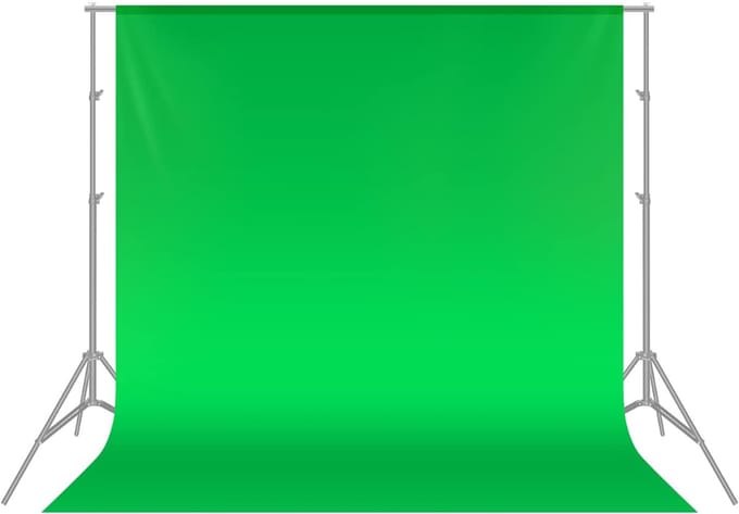 VLSelect® Green screen - Achtergronddoek - Fotostudio - 1,8M x 2,8M