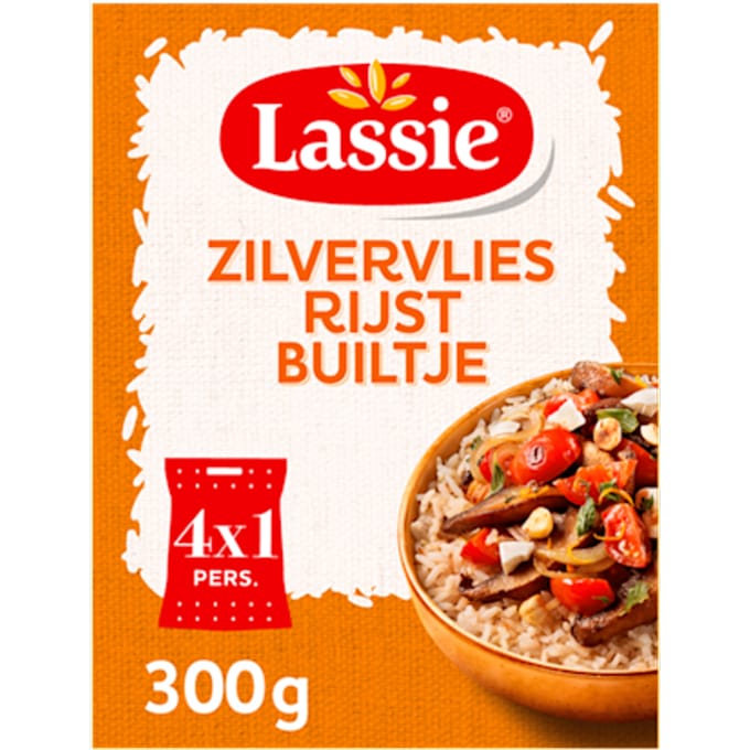 Zilvervlies builtjes 1 persoons
