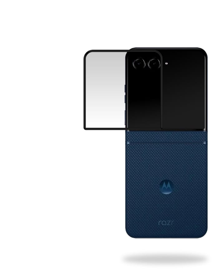 Mobilize Screenprotector geschikt voor Motorola Razr 60 Glazen | Mobilize Premium Screenprotector Privacy - Case Friendly