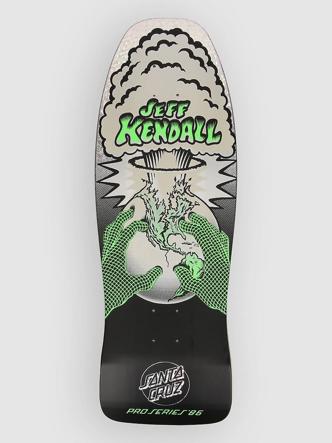 Santa Cruz Kendall End Of The World Reissue 10.0" Skateboard Deck groen