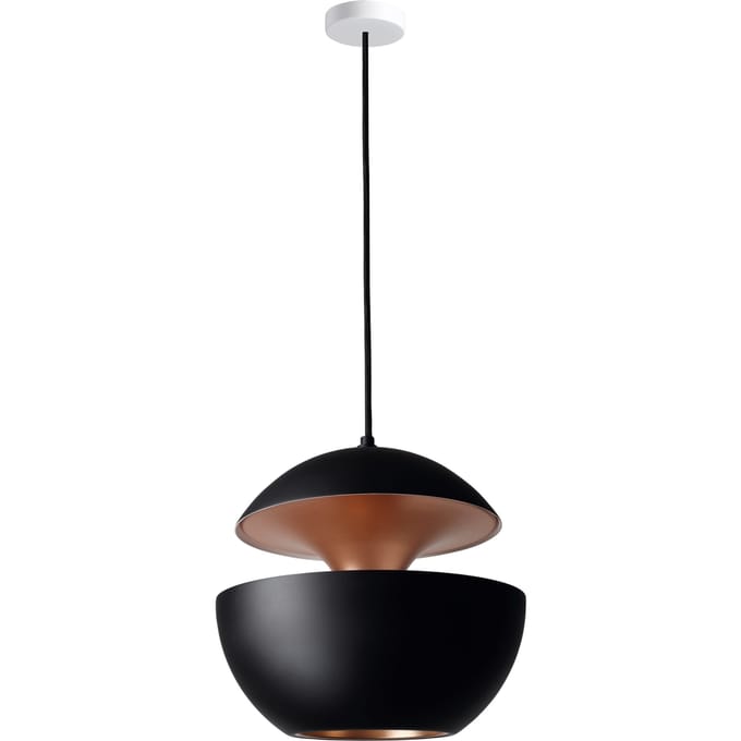 DCWéditions - HERE COMES THE SUN hanglamp - zwart/koper - 350