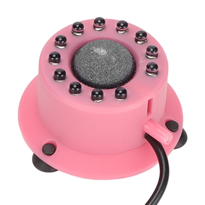 Aquarium LED Bubble Light Meerkleurig Waterdicht Hoge Helderheid Rond Aquarium Luchtbelsteen voor gray