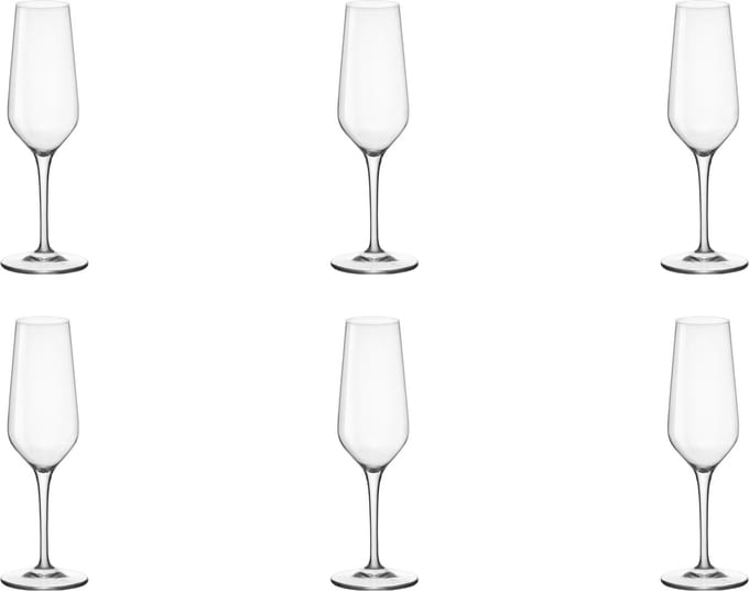 Bormioli Rocco Electra Champagneglas / Flute 23 Cl - 6 Stuks