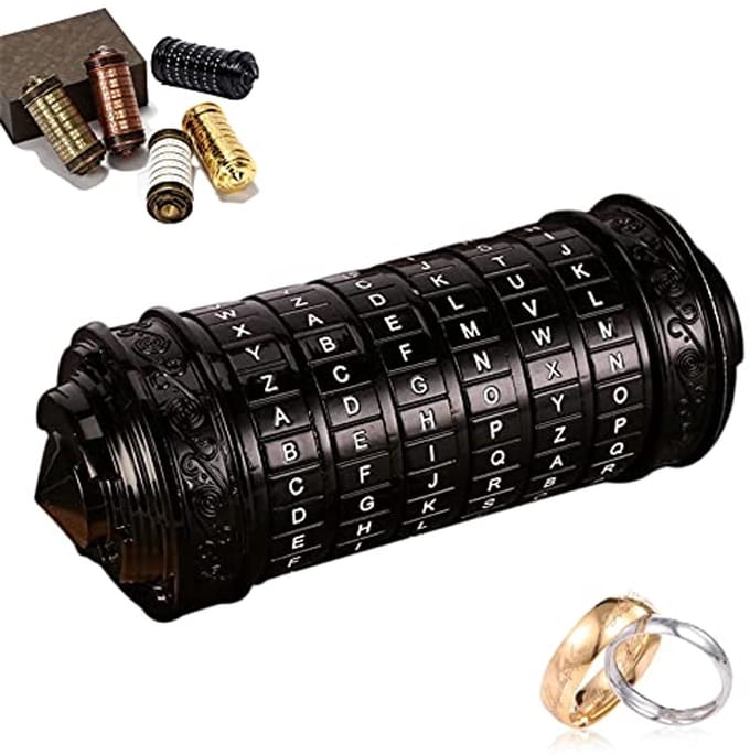 Mini Cryptex Lock - Romantische en Grappige Cadeaus voor Vrouwen, Mannen, en Stellen