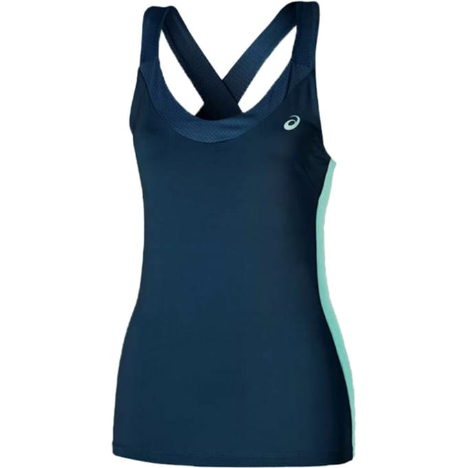 Asics Padel Dames Blauw Vest