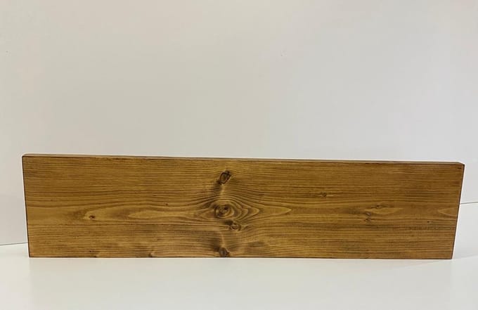 AGluxury plank - Steigerhout - Noten kleur