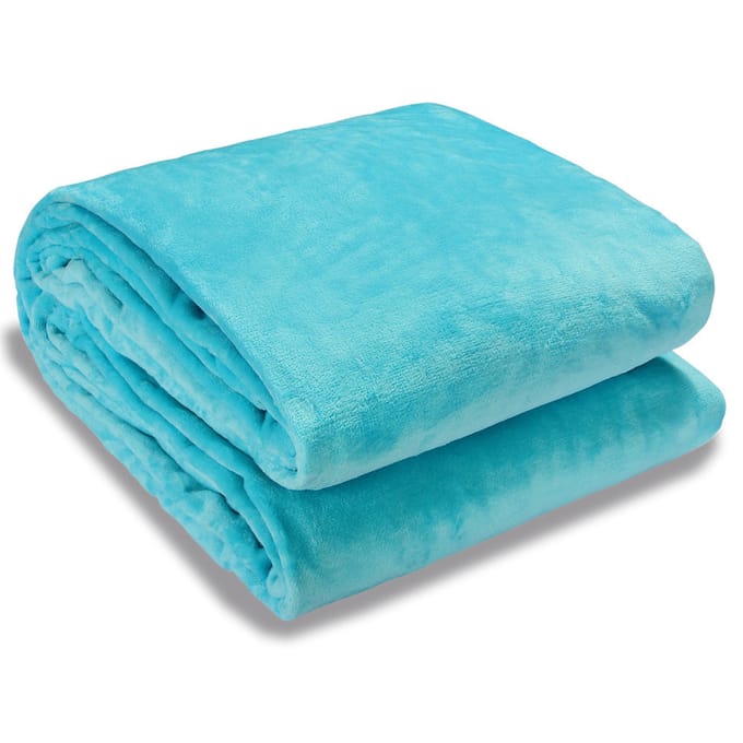 Monzana Premium Deken 200x150cm - Blauw - 300g/m²