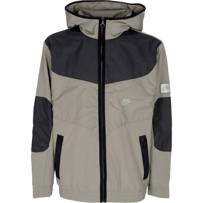 Man's Wind Jacket Sportswear Air Max Woven Jacket Dark Stucco/dark Stucco/black