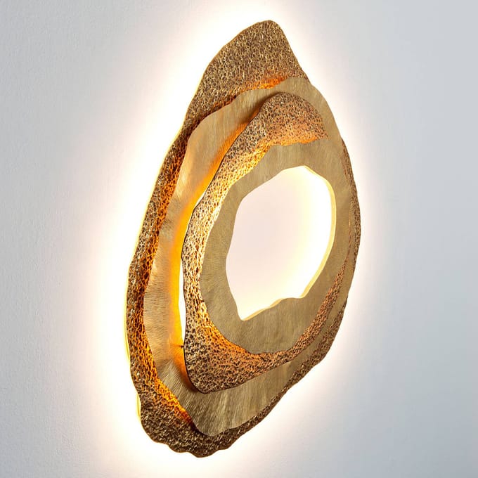 Holländer Coral LED wandlamp, organisch Form