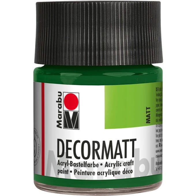 Marabou Decormatt, 50ml - Olijfgroen
