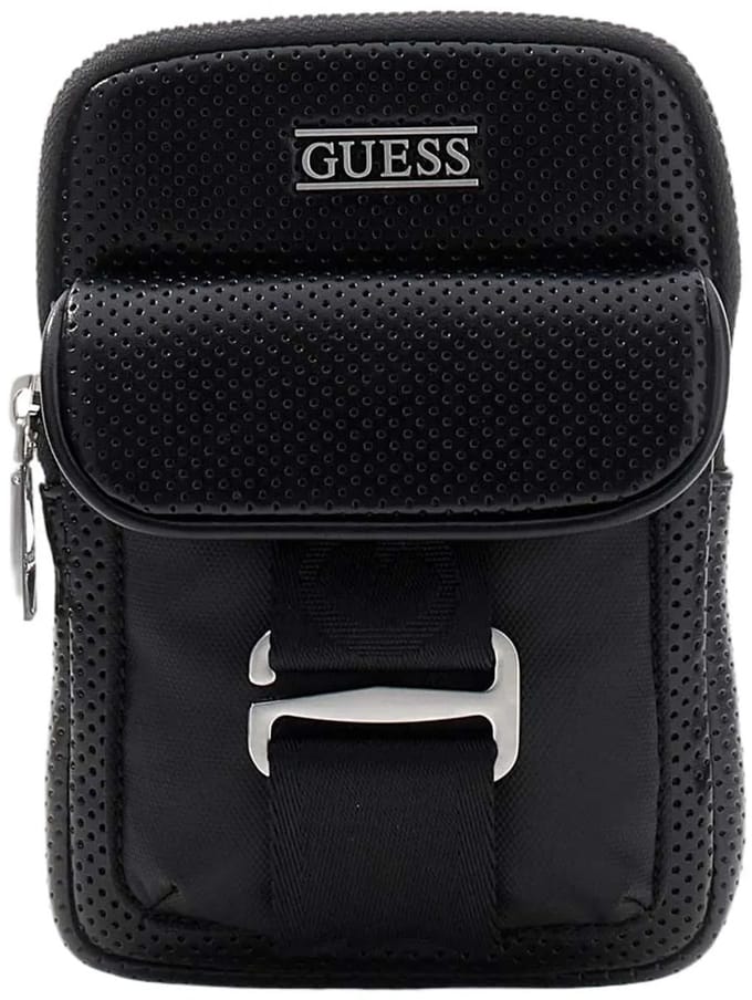 Guess Boston Pouch Schoudertas Zwart Man
