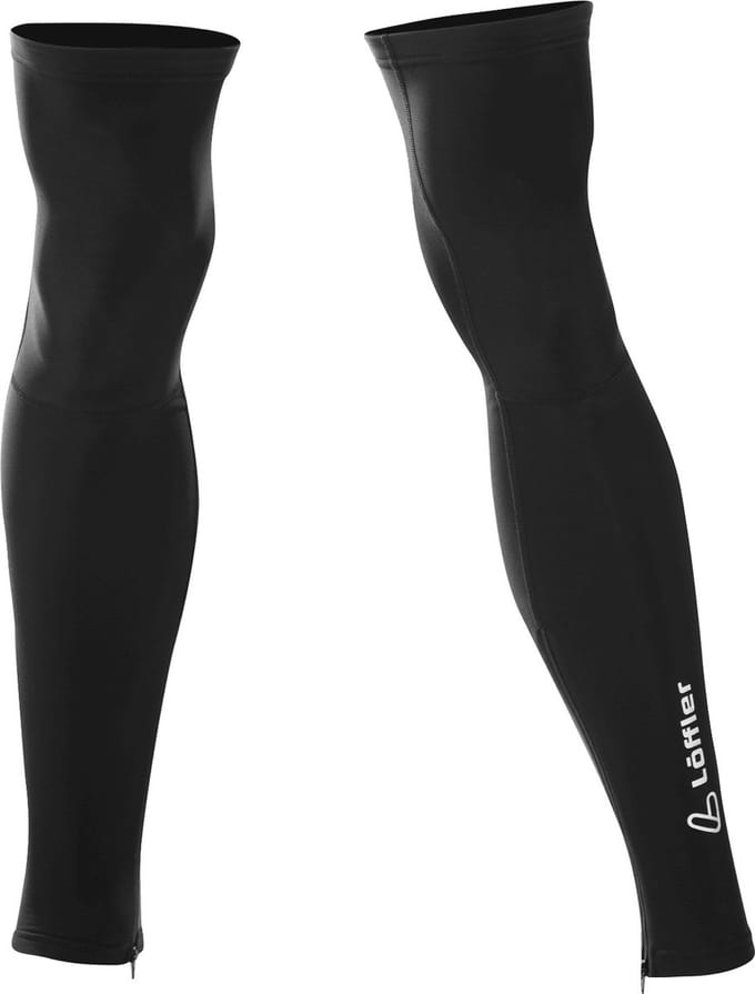 Löffler Beenwarmers Thermo Nylon/elastaan Zwart Maat L