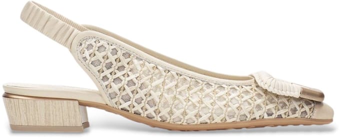 Hispanitas Azucena beige schoenen