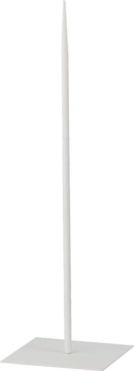 J-Line decoratie pin - metaal - wit - medium