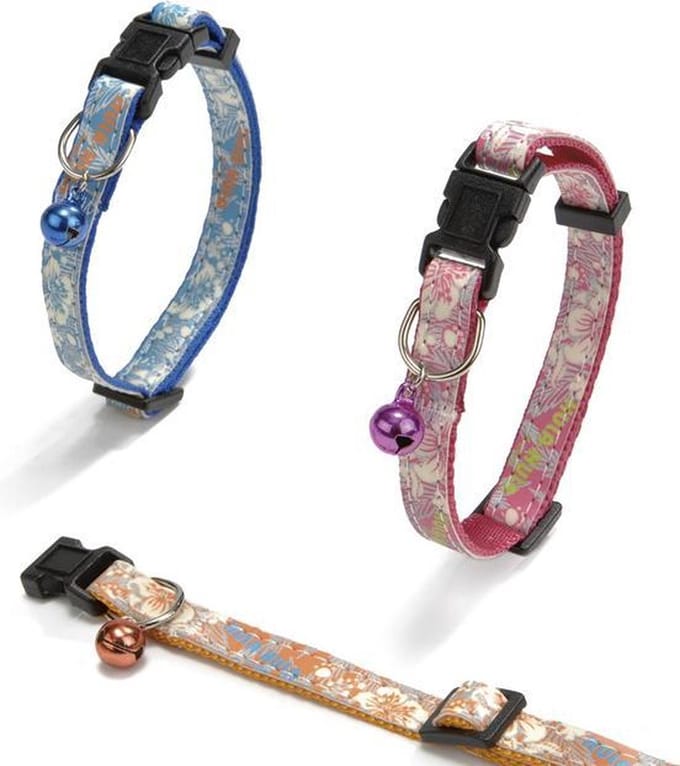 Beeztees Hula - Kattenhalsband - Envy - Roze - 20-30 cm