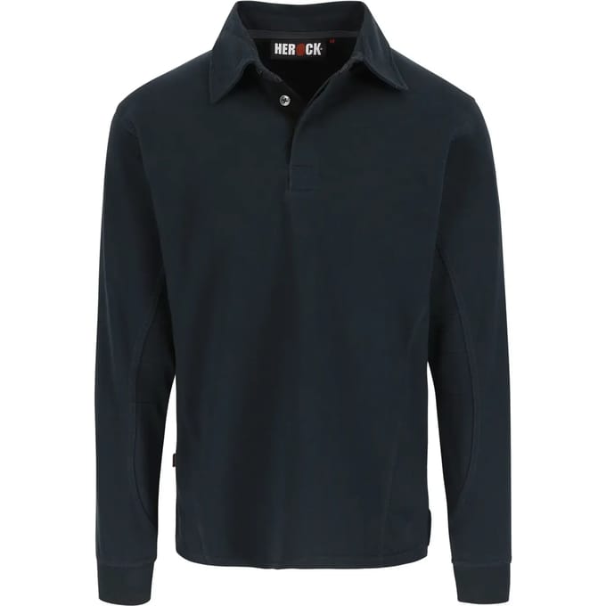 Herock Troja Poloshirt Lange mouwen essentials (1501) - Marine | Marine - M