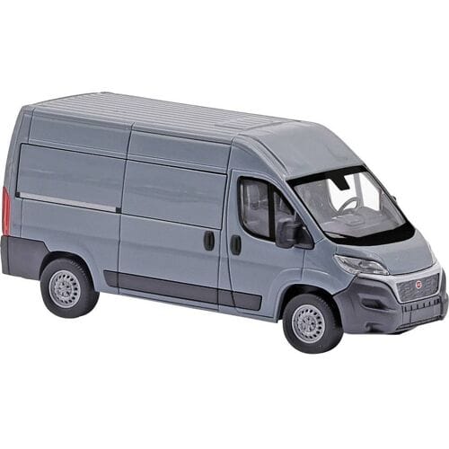 Busch 54602 H0 Auto Fiat Ducato, grijs