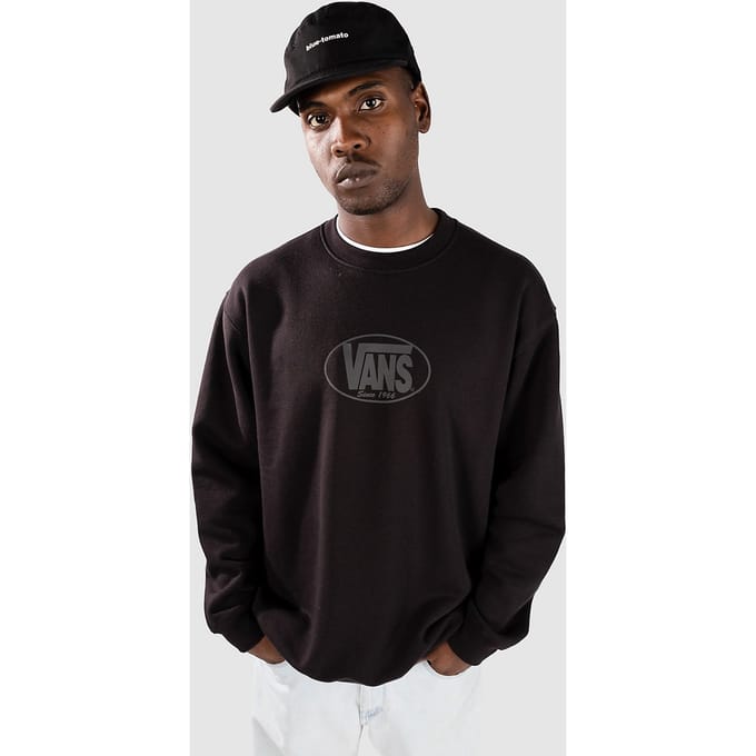 Vans Classic Oval Crew Sweater zwart