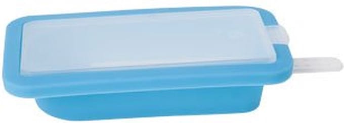 Ijslolly-vorm 11.5x6.3x2.6cm Blauwsilicone