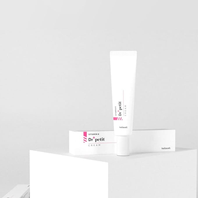 Hello Cell Vitamine K Doctor Petit Cream, 1 eenheid, 15 ml white