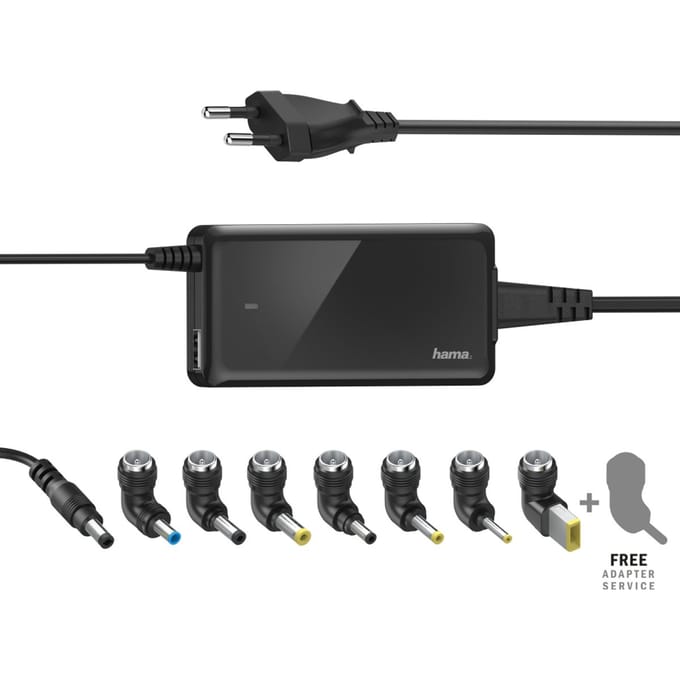 Hama Universele notebook-netadapter "Slim & Light", 19V/65W