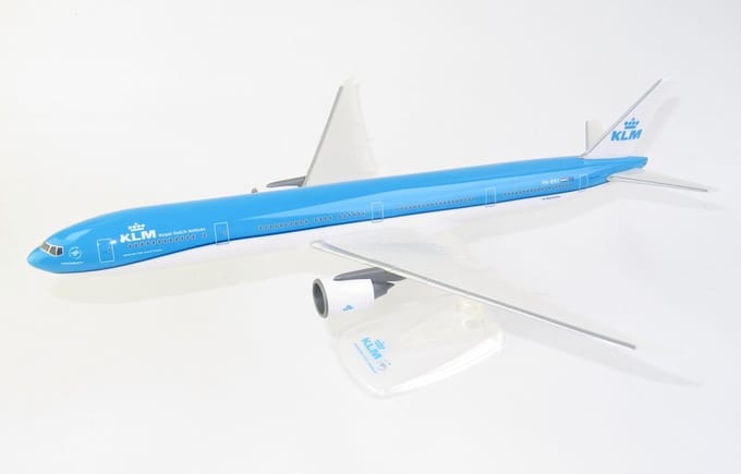 PPC KLM Boeing 777-300ER vliegtuig model - Schaalmodel 1:200 - 38,93cm