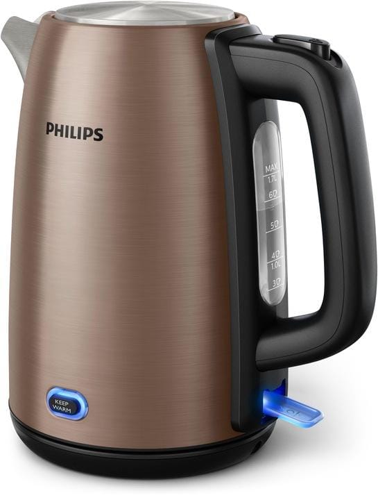 Philips Waterkoker Viva Collection HD9355 - kettle - Koper - Koper - 2060 W