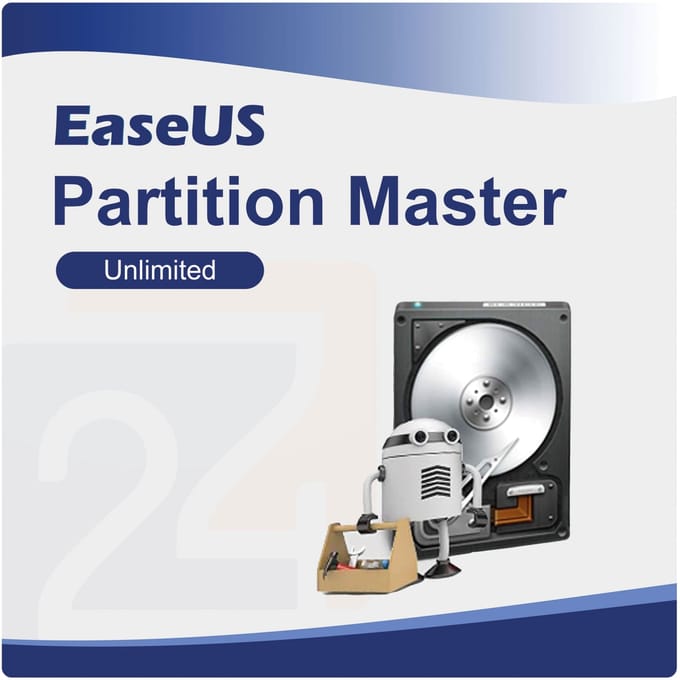 EaseUS Partition Master Unlimited 20 Zonder levenslange upgrades