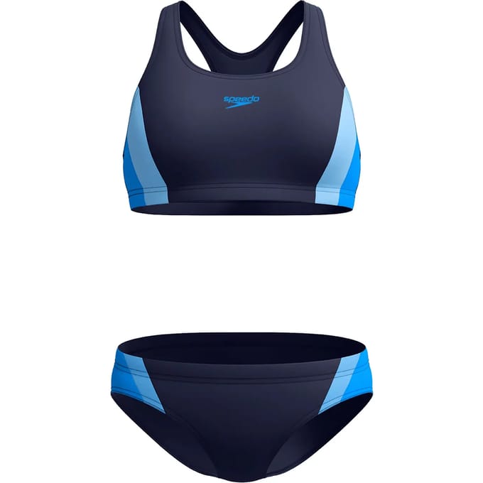 Dames zwempak 2-delig Speedo Colourblock Splice 2.0
