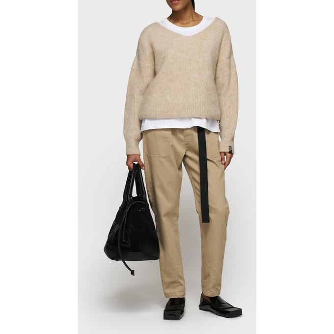 10DAYS Belted Pants Earth Größe: S | Chinos Outlet | Damen | Braun