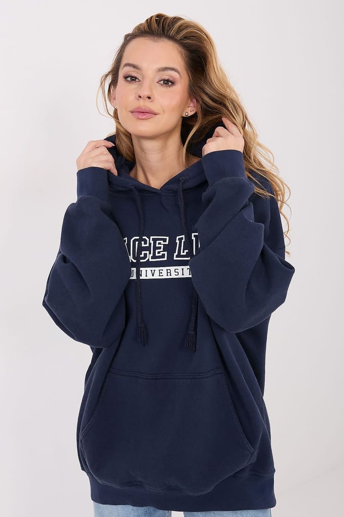 Urban Comfort Hoodie - Dark blue / One Size