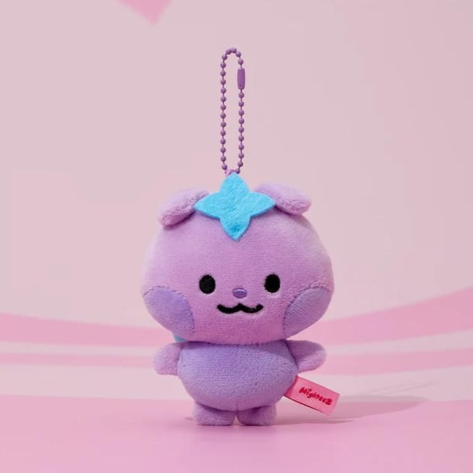 ATEEZ [MIGHTEEZ] POP UP MD MINI PELUCHE Porte-clés Saniyo pink