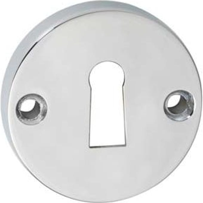 Impresso - Rozet rond Chroom SL Modulair 2 stuks