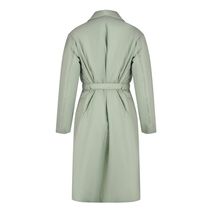 Parajumpers Melicent Nile groen gewatteerd oversized lang jack
