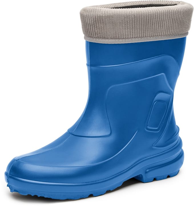 Ladeheid LA-LMG-800-Jessy Dames Regenlaarzen - Rubber - EVA - Korenbloem/Grijs - 41