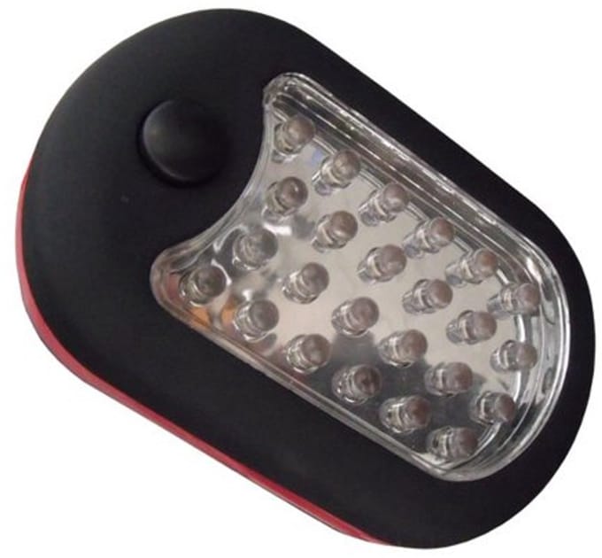LED-lamp met haak en magneet - compact en veelzijdig