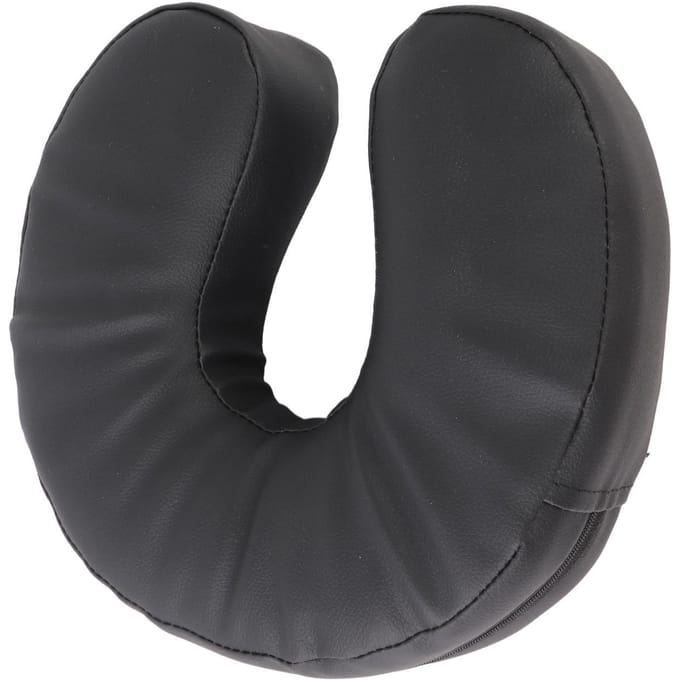 U-vormig gezichtskussen Massage gezichtswiegkussen Massagebedkussen voor Schoonheidssalon Zwart black