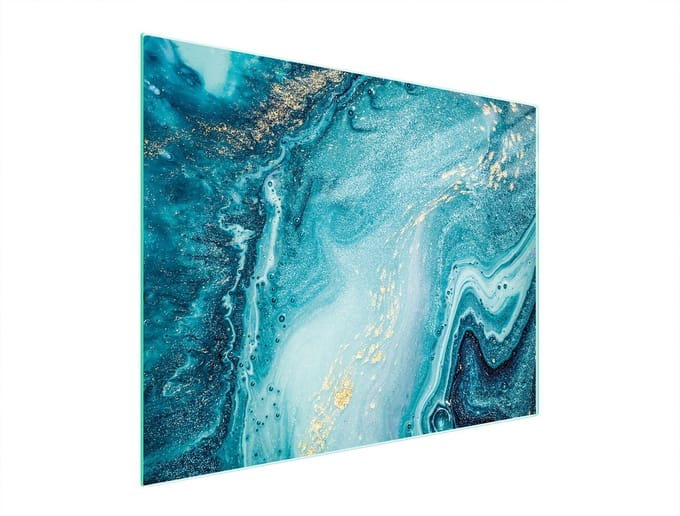 TMK ArtDeko - Snijplank Glas - 52x40 cm - Hittebestendig - Antislip