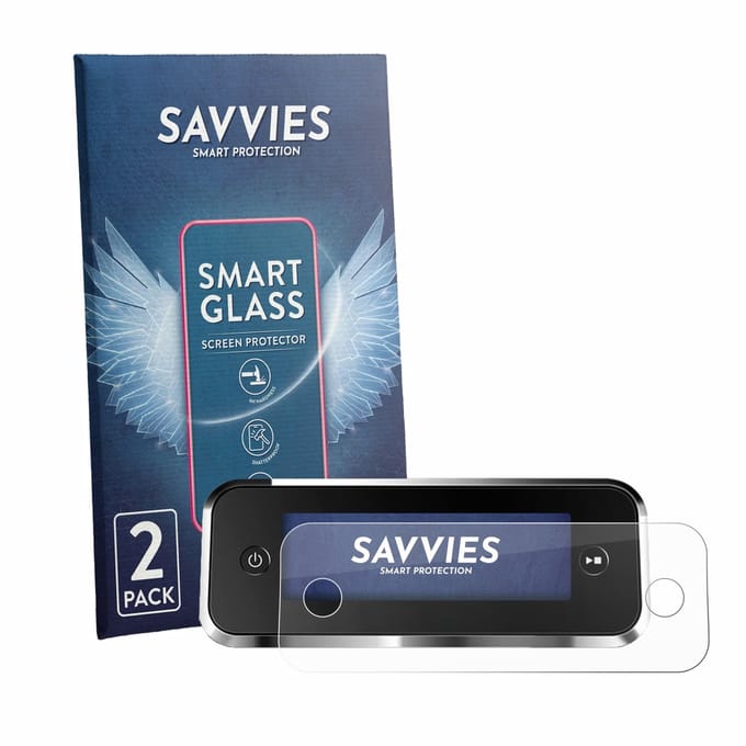 2 Stuks Savvies Screenprotector - geschikt voor Philips Series 5500 - beschermfolie glas transparant