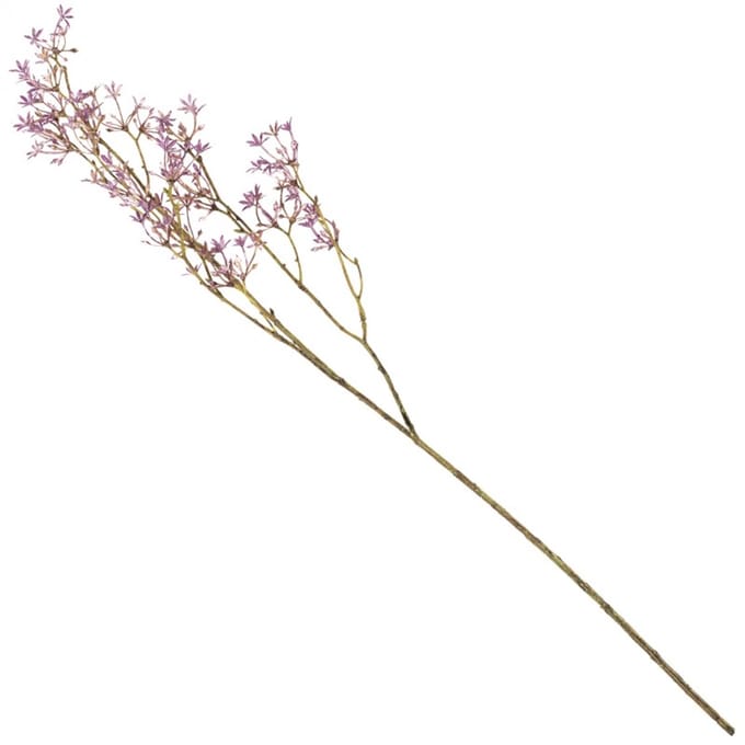 Kunsttak lente-uit 75cm roze