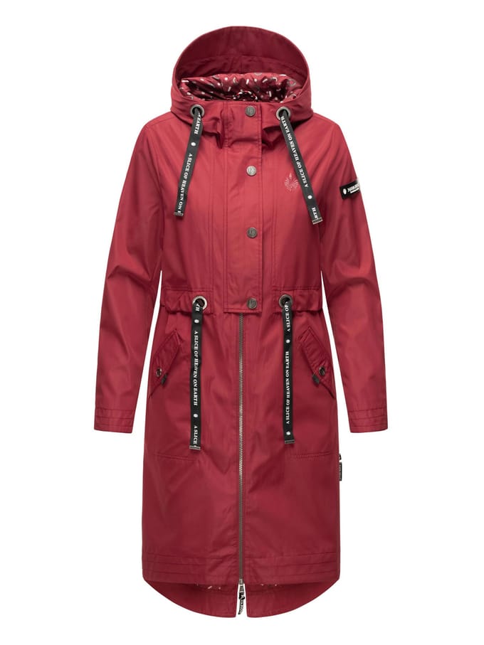 Navahoo Dames Tussenmantel Josinaa – Licht & Modern met Capuchon