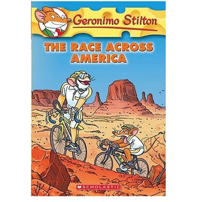 Geronimo Stilton #37: The Race Across America - Geronimo Stilton