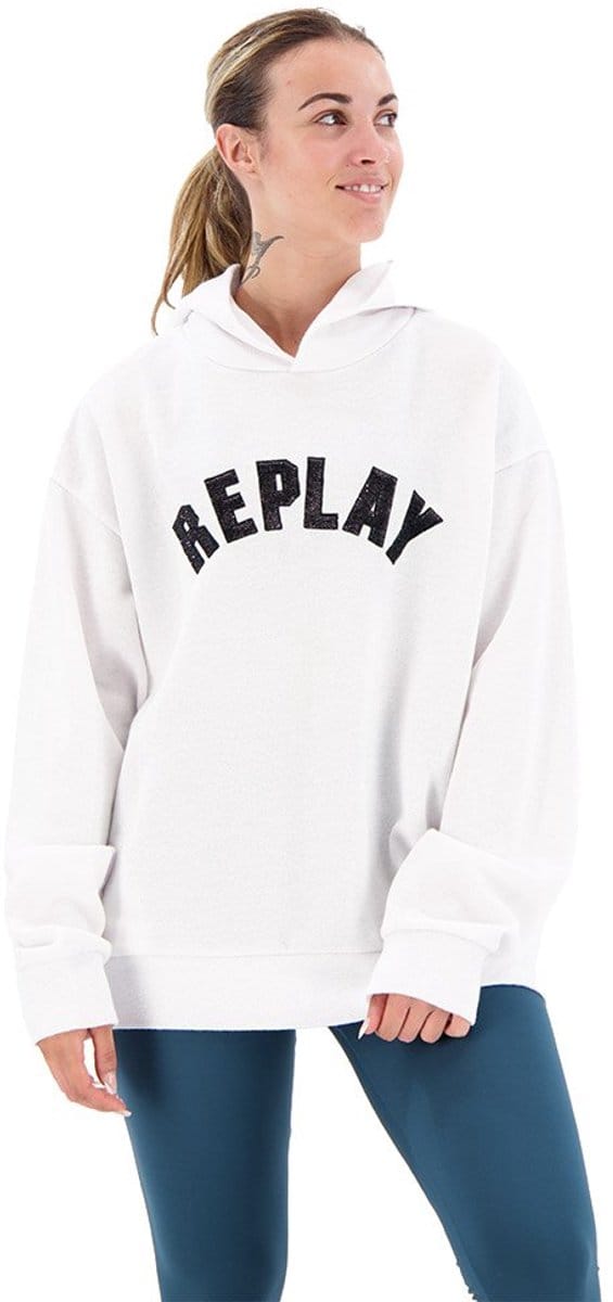 Replay W3637g.000.22672 Hoodie Wit M Vrouw