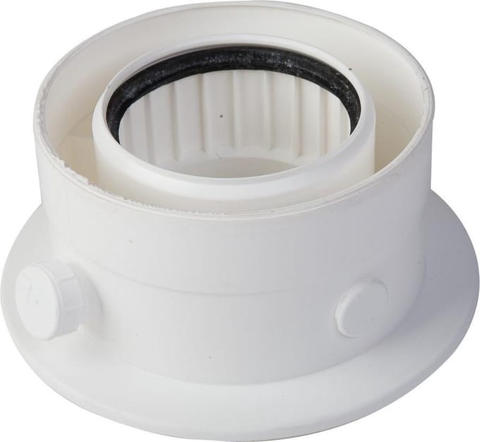 Remeha Calenta Adapter rookgasafvoer luchttoevoer 80/125mm
