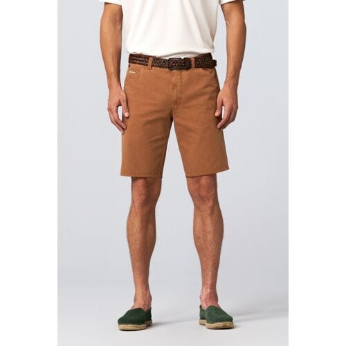 Meyer Bermuda Chicago Summer Cotelé Uni Cotton Stretch Blend Pumpkin / male